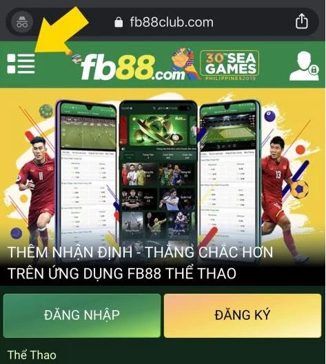Cach tai app Fb88 cho android 