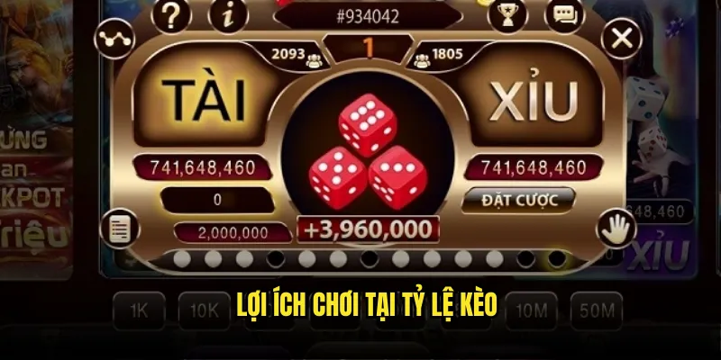 Tài Xỉu Online Tỷ Lệ Kèo - Cá Cược Tiện Lợi 24/7 3 Lợi Ích Chơi Tại Tỷ Lệ Kèo