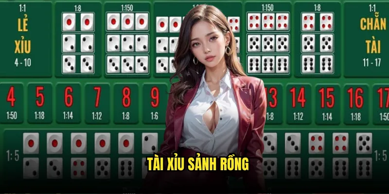 Phiên Bản VIP - Tài Xỉu Sảnh Rồng Tỷ lệ kèo Đẳng Cấp 1 Tài Xỉu Sảnh Rồng